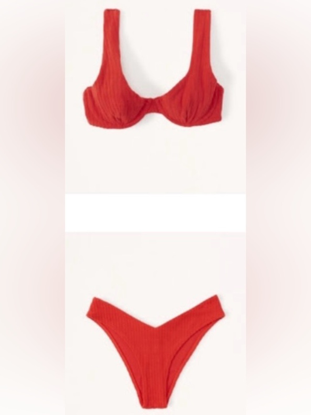 Red Bikini Two-Piece Set - Picture 1 of 2